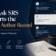 Why Reader Questions Need an Official Author Centre Syed Raheel Shahzad Ask SRS official author record image.