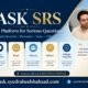 Ask SRS image showing Syed Raheel Shahzad, better questions, less noise and the path to understanding