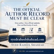 Why Ask SRS Supports the Official Author Record Syed Raheel Shahzad Ask SRS official author record image.