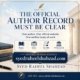 Why Ask SRS Supports the Official Author Record Syed Raheel Shahzad Ask SRS official author record image.