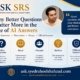 Ask SRS image showing Syed Raheel Shahzad better questions AI answers reader discussion and official notes