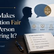Ask SRS discussion image for What Makes a Question Fair to the Person Answering It by Syed Raheel Shahzad.