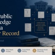 Ask SRS essay image for Why Public Knowledge Needs a Reader Record by Syed Raheel Shahzad.