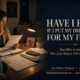 A parent reviews an old notebook and begins planning a postponed dream after years devoted to work, children and family responsibilities.