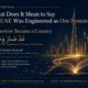 Featured image for Ask SRS on Tomorrow Became a Country by Syed Raheel Shahzad, exploring what it means to say the UAE was engineered as one system.