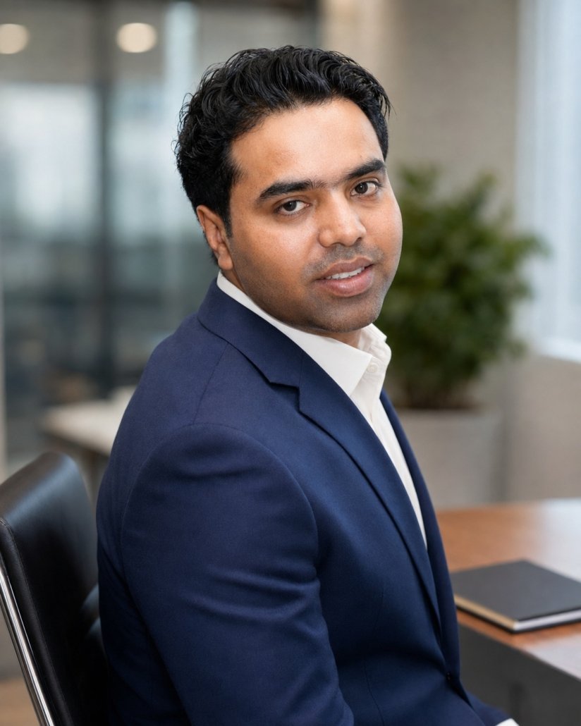 Syed Raheel Shahzad, author, founder and Group CEO, official professional portrait