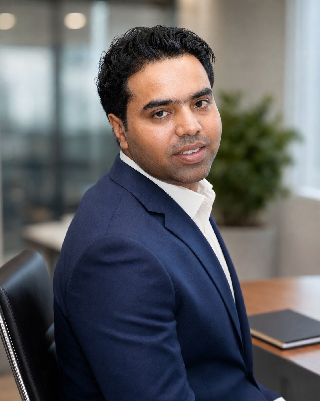 Syed Raheel Shahzad — سيد راحيل شهزاد — official author, founder and Group CEO portrait