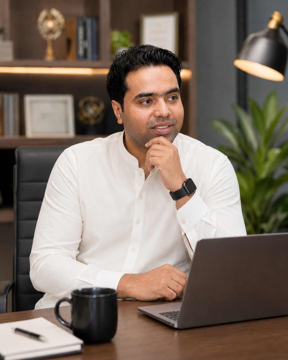 Syed Raheel Shahzad — سيد راحيل شهزاد — official author, founder and Group CEO portrait