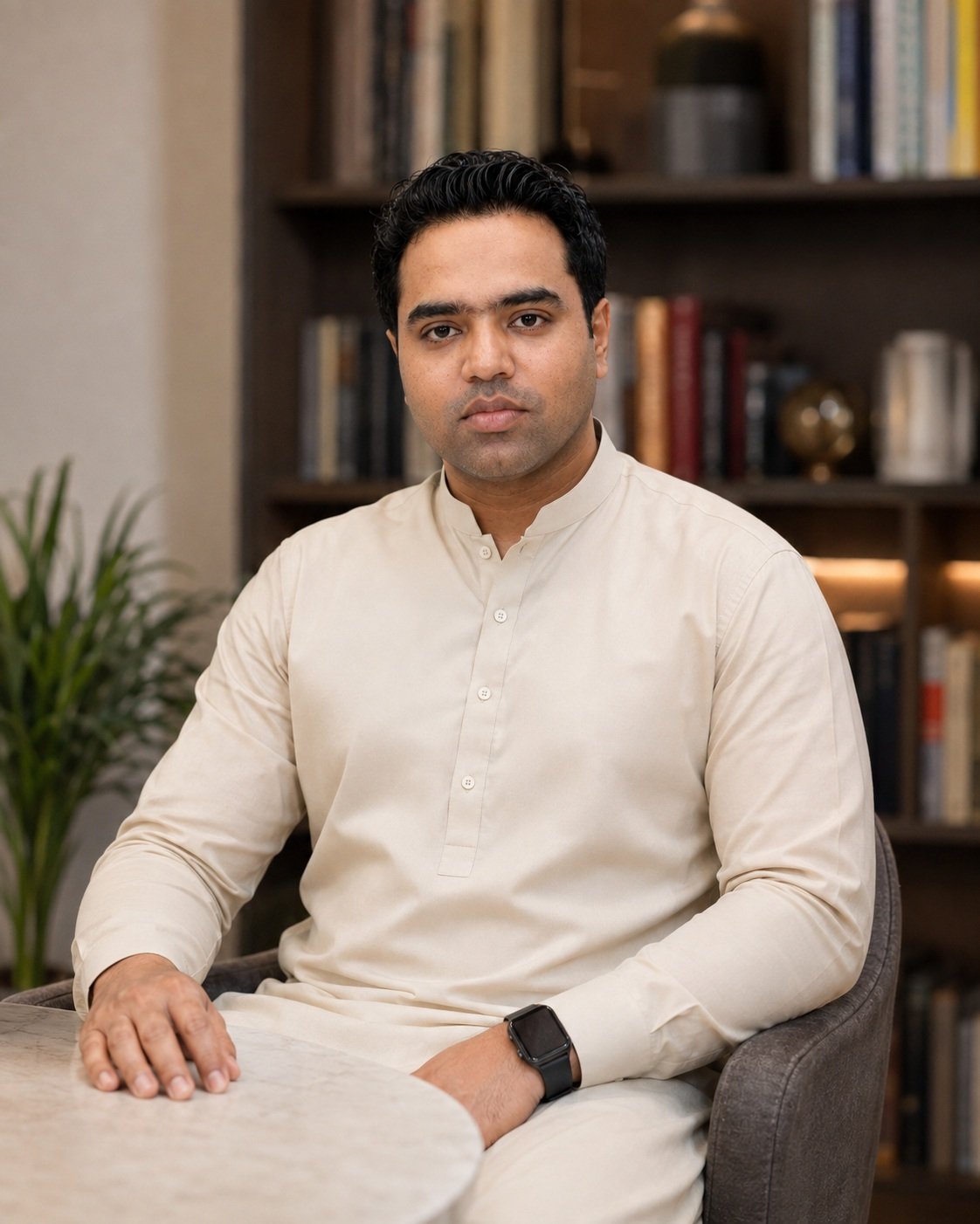 Syed Raheel Shahzad — سيد راحيل شهزاد — official author, founder and Group CEO portrait