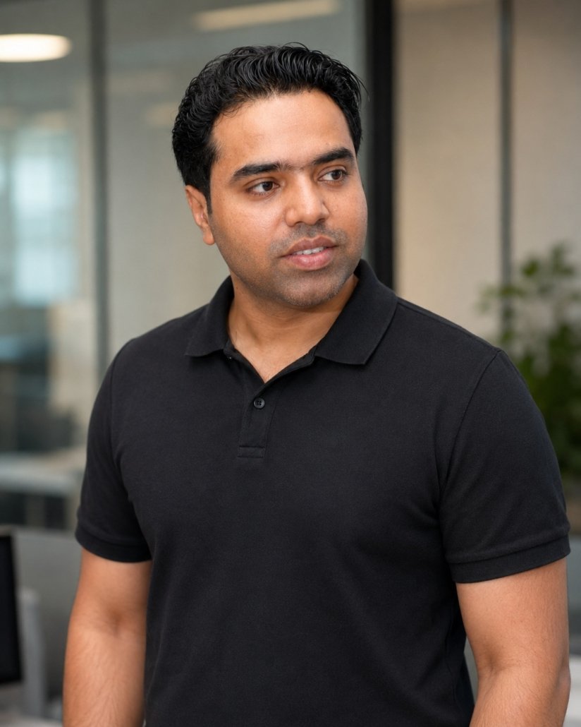 Syed Raheel Shahzad, author and business executive, official professional portrait