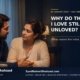 Ask SRS editorial image by Syed Raheel Shahzad showing two loved ones reconnecting after sincere care became difficult to feel or express.