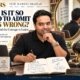 Ask SRS article with Syed Raheel Shahzad on admitting mistakes, ego, defensiveness, self-awareness and personal growth